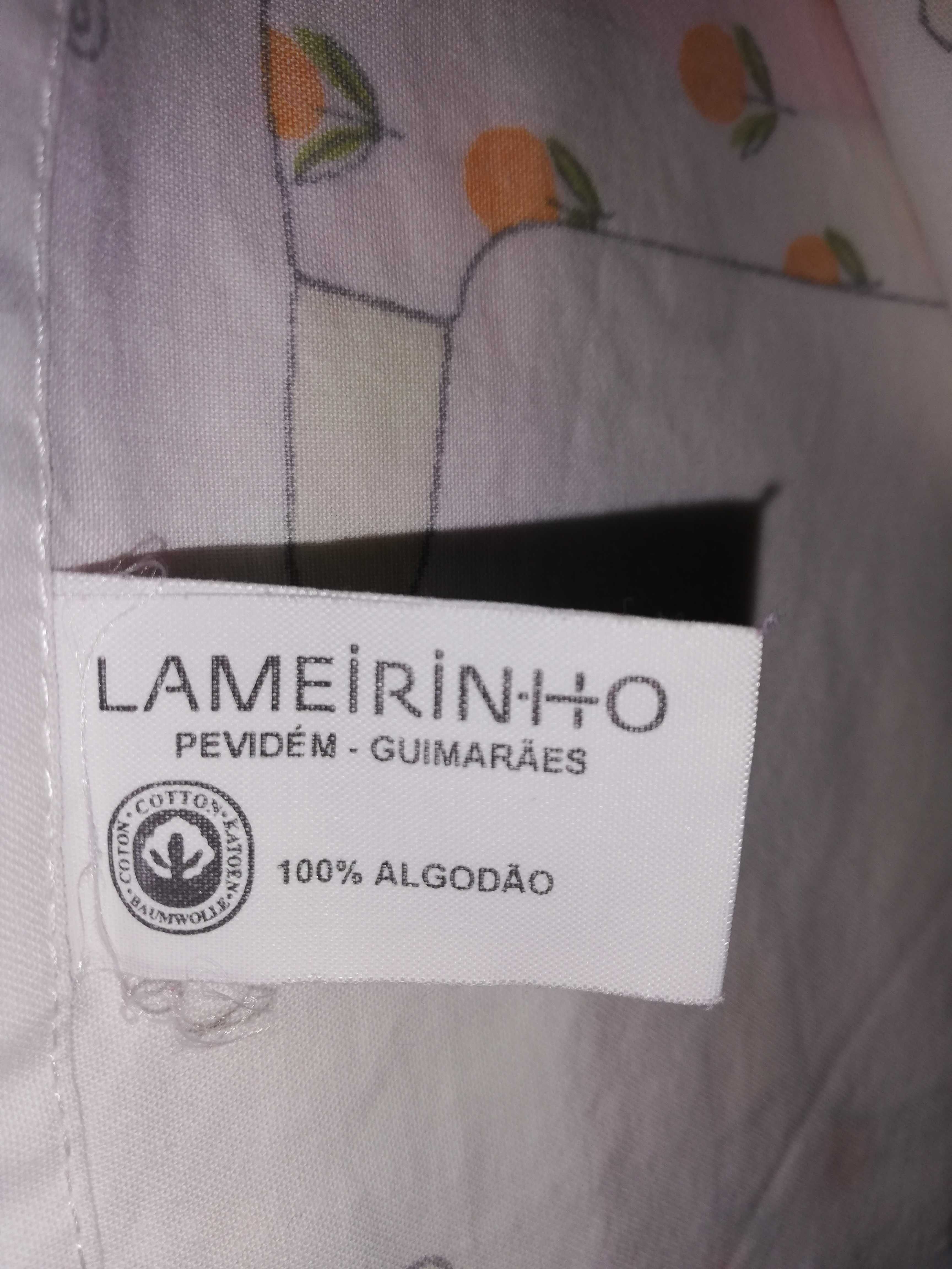 Conjunto lençol, para cama/berço 140x70 - Lameirinho