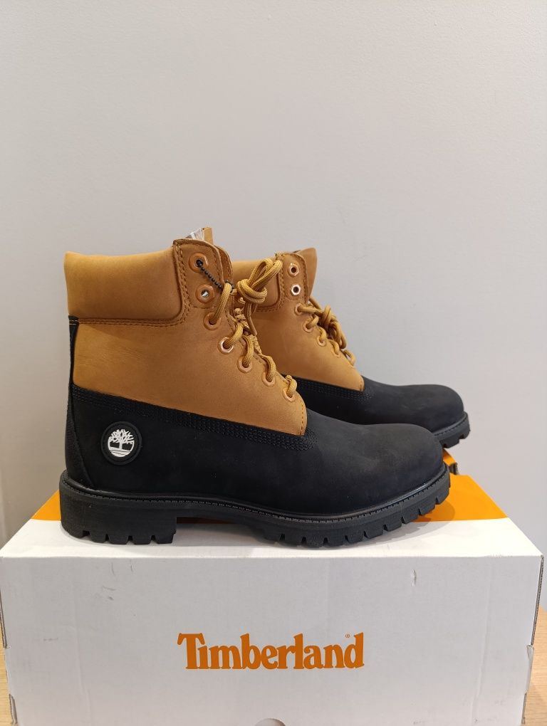 Męskie trapery Timberland 6 IN Premium r.42 nubuk waterproof