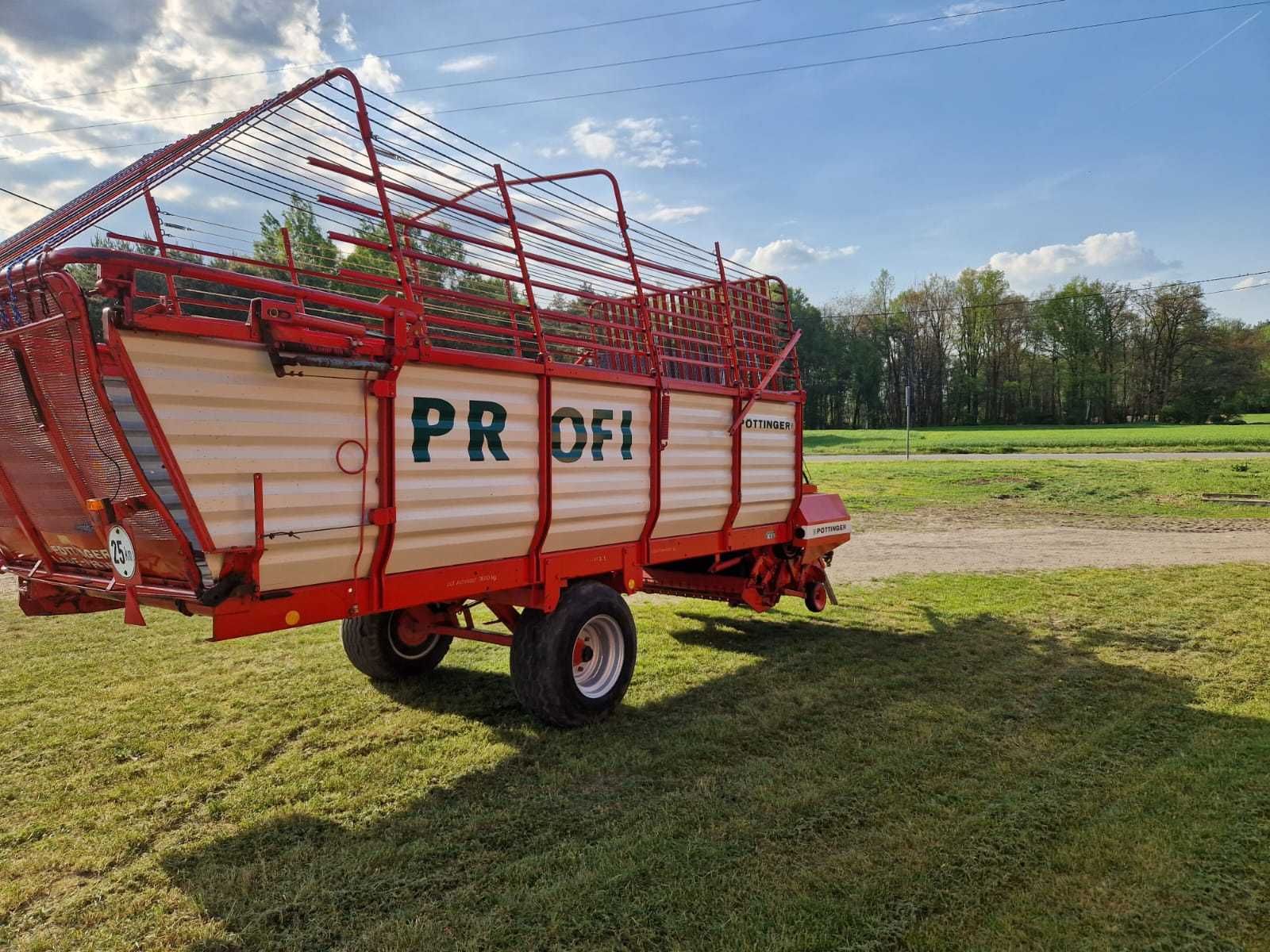 Przyczepa samozbierająca POTTINGER Profi