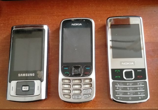 Мобільні телефони Nokia 6700,  Samsung