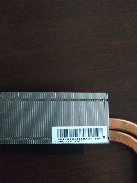 система охолодження ноутбука Toshiba