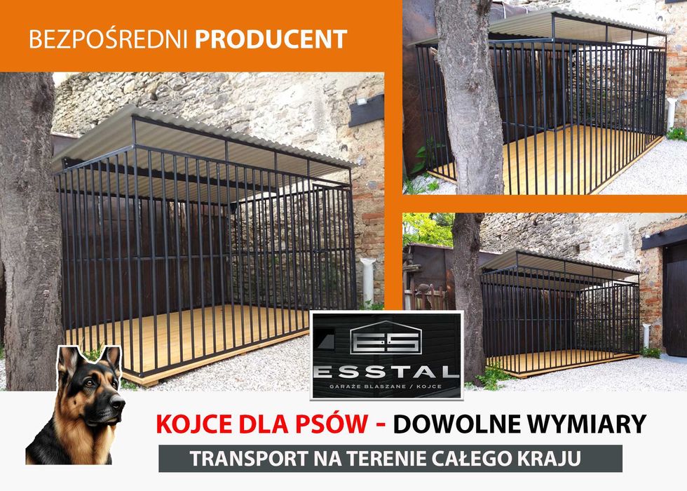 Kojec dla Psa 4x2 - Akcesoria dla Psów , dla Psa | KOJCE | - ESSTAL*