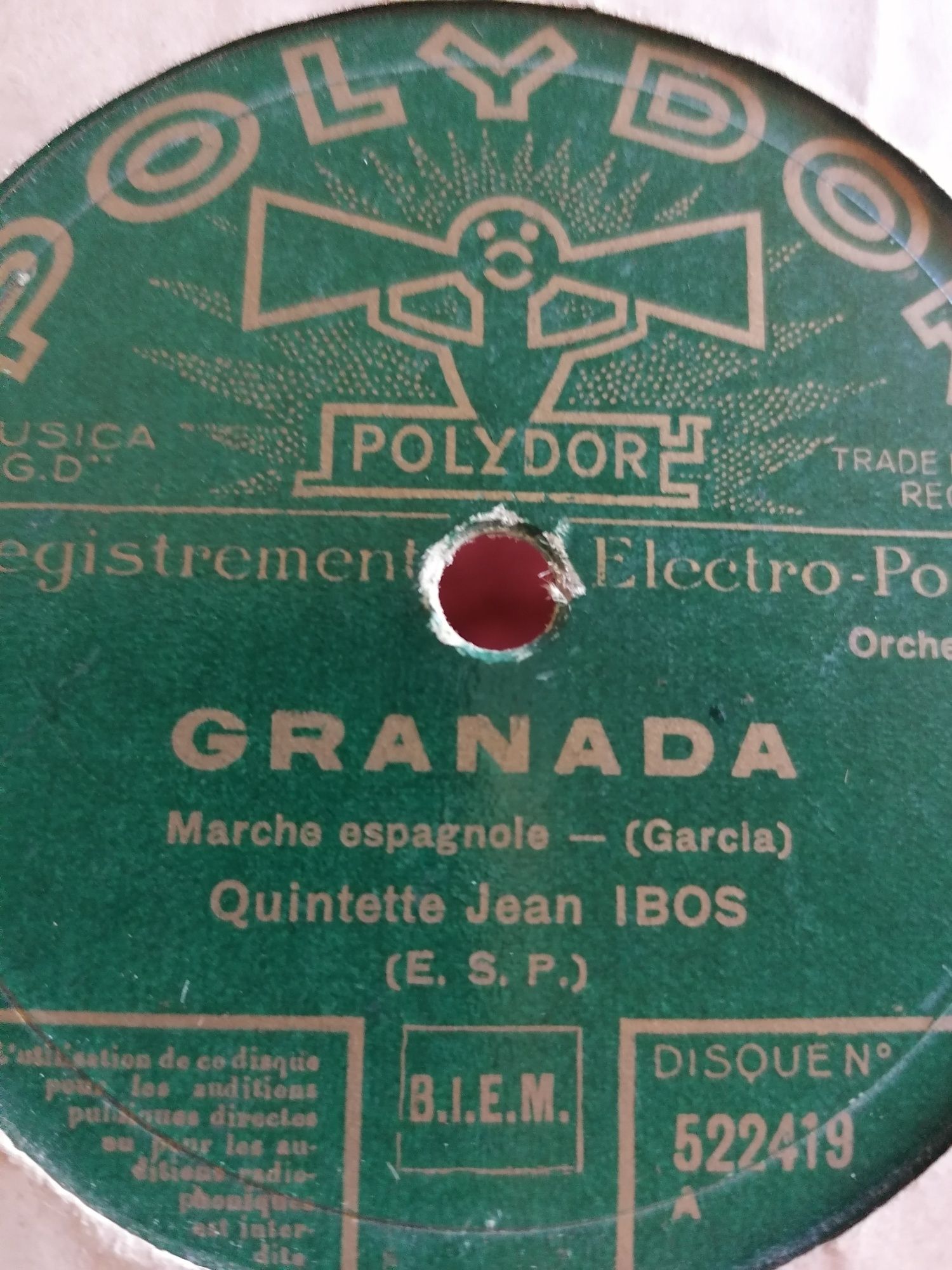 Discos 78 rpm Vintage