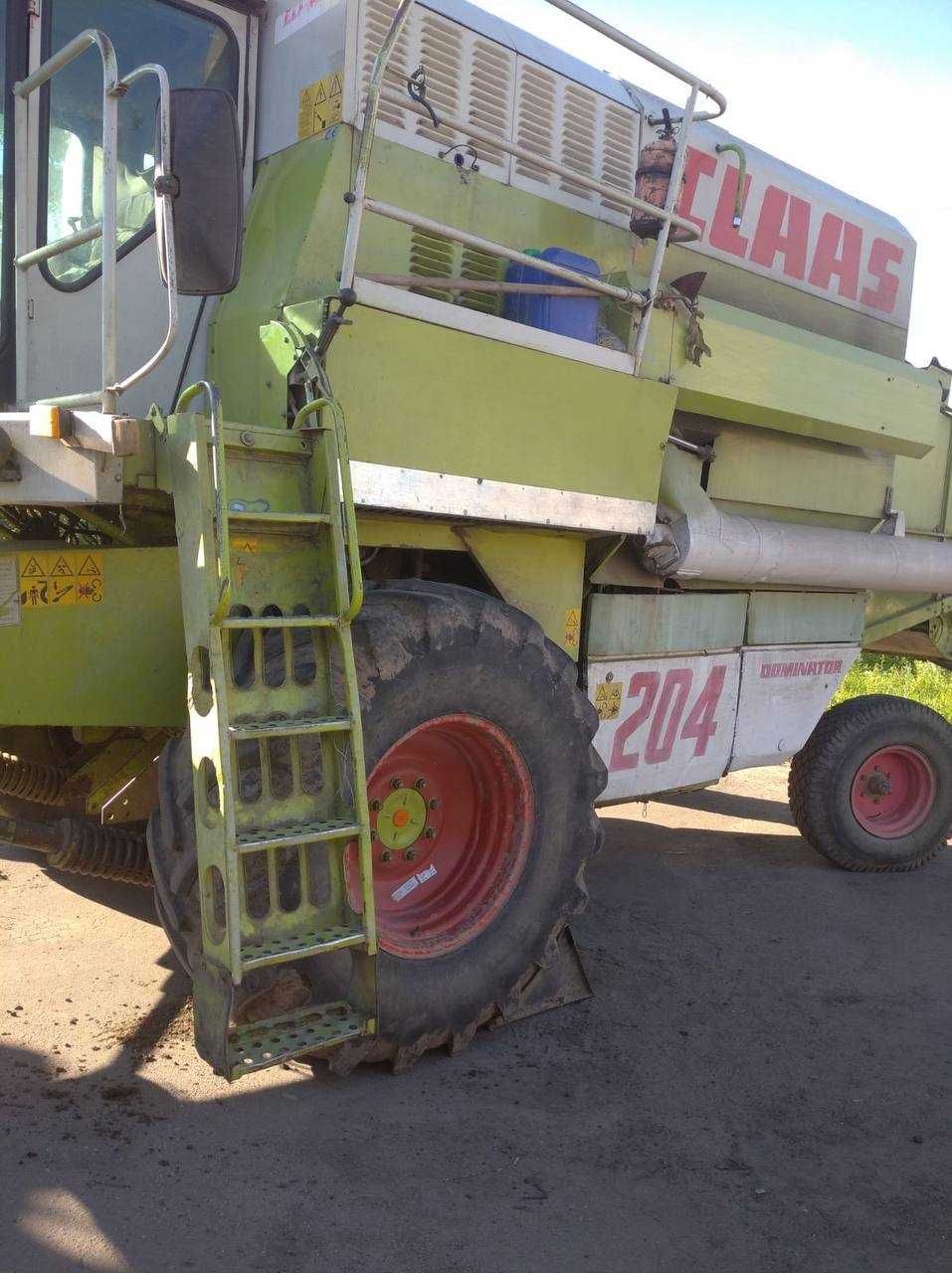 Комбайн Claas Mega 204