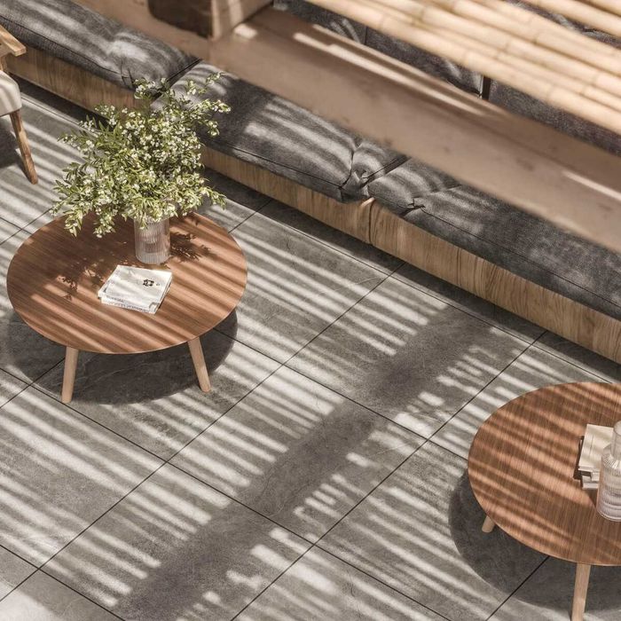 Płytki Gres Pizarra Grey 2cm