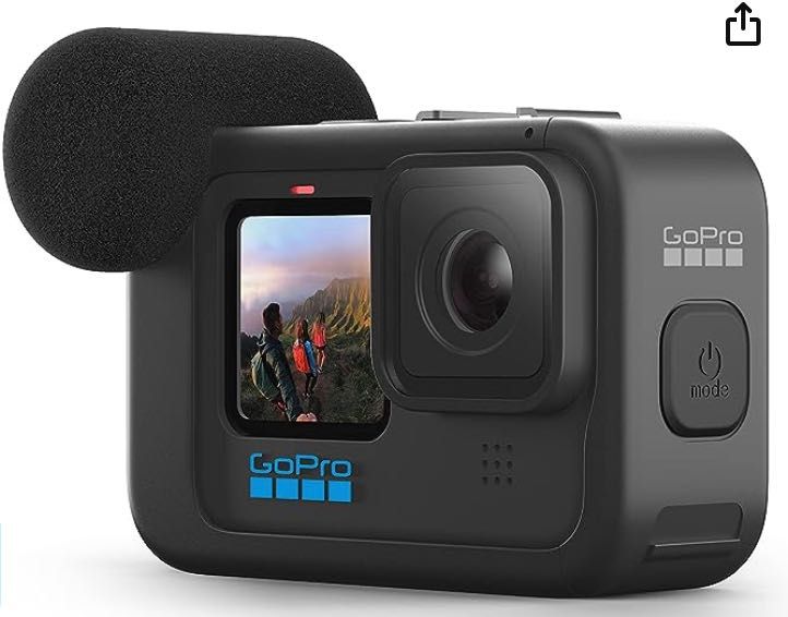 GoPro Hero 10 e acessórios