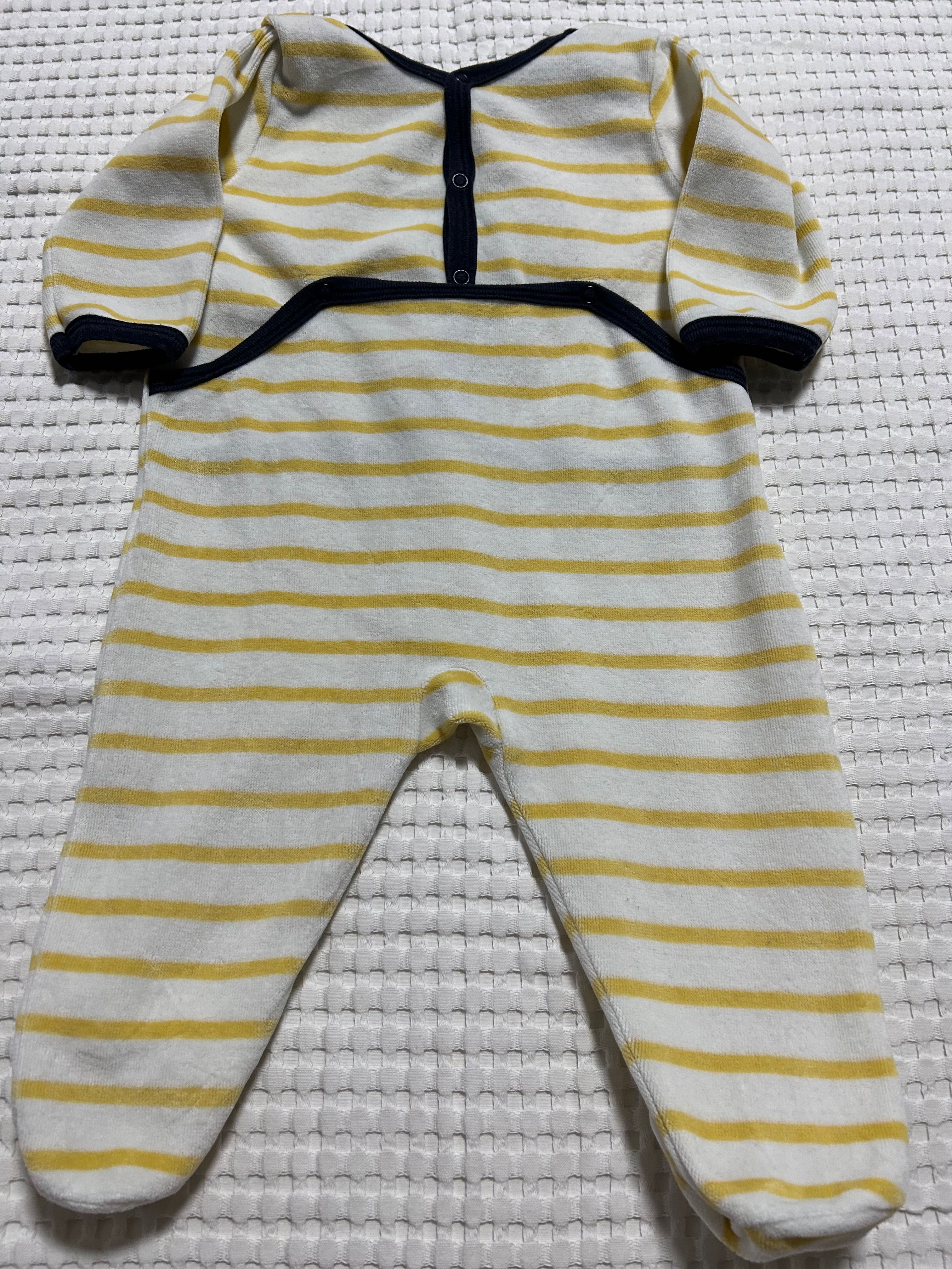 Ciepłe śpioszki / pajacyk Petit Bateau