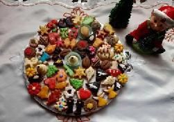 Ciasteczka świąteczne, domowej roboty.