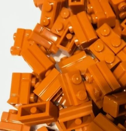 Lego 98283 Brick murek 1x2 D.Orange 100 szt. Nowe Promocja