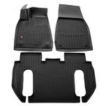 3Д гумові коврики TESLA Model 3 Highland/Model X Plaid/Model S Plaid