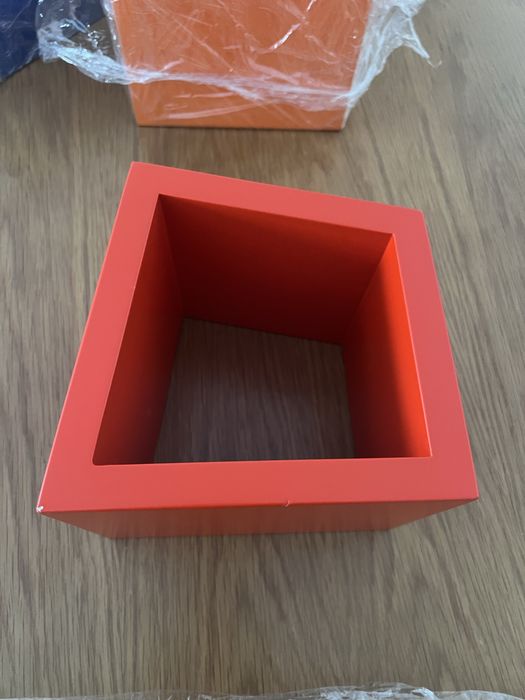 Cubo madeira lacado