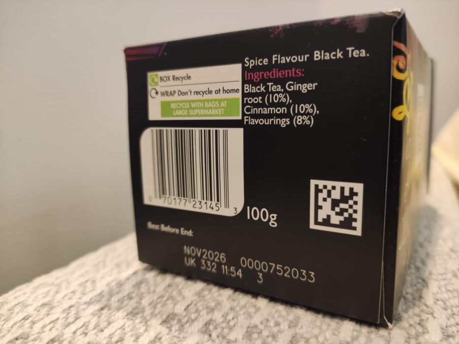 Herbata "zimowa" Twinings Spicy Chai