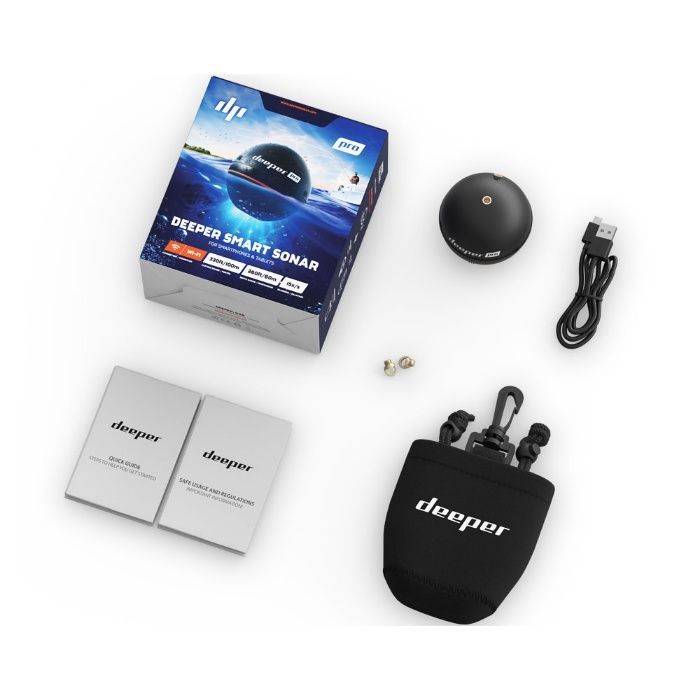 Эхолот Deeper PRO, Бесплатная доставка, Официальная гарантия