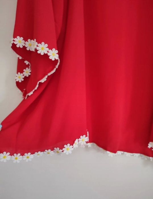 Kimono vermelho tamanho único