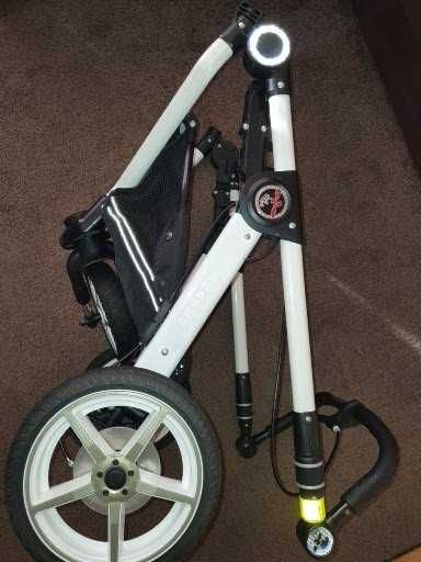 Wózek Hartan Skater GT - trójkołowy - mega komplet - stan idealny!!!