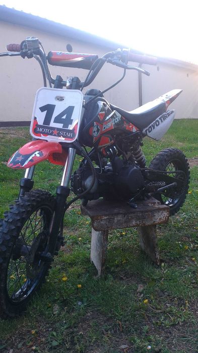 Cross Pitbike Barton 124 po remoncie