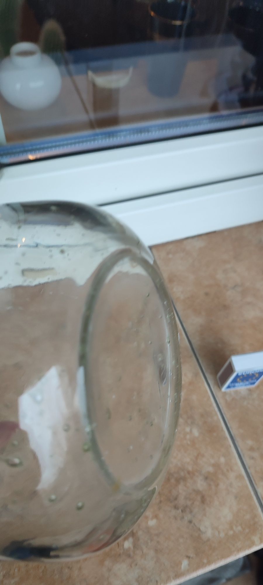 Horbowy transparentna butla
