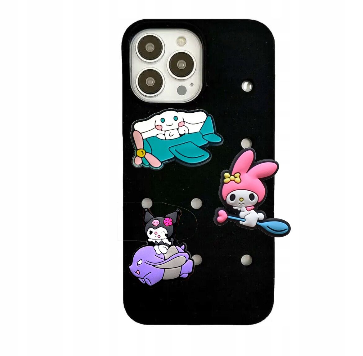 Przypinki do Crocs HELLO KITTY do butów telefonu torby zestaw 11 szt
