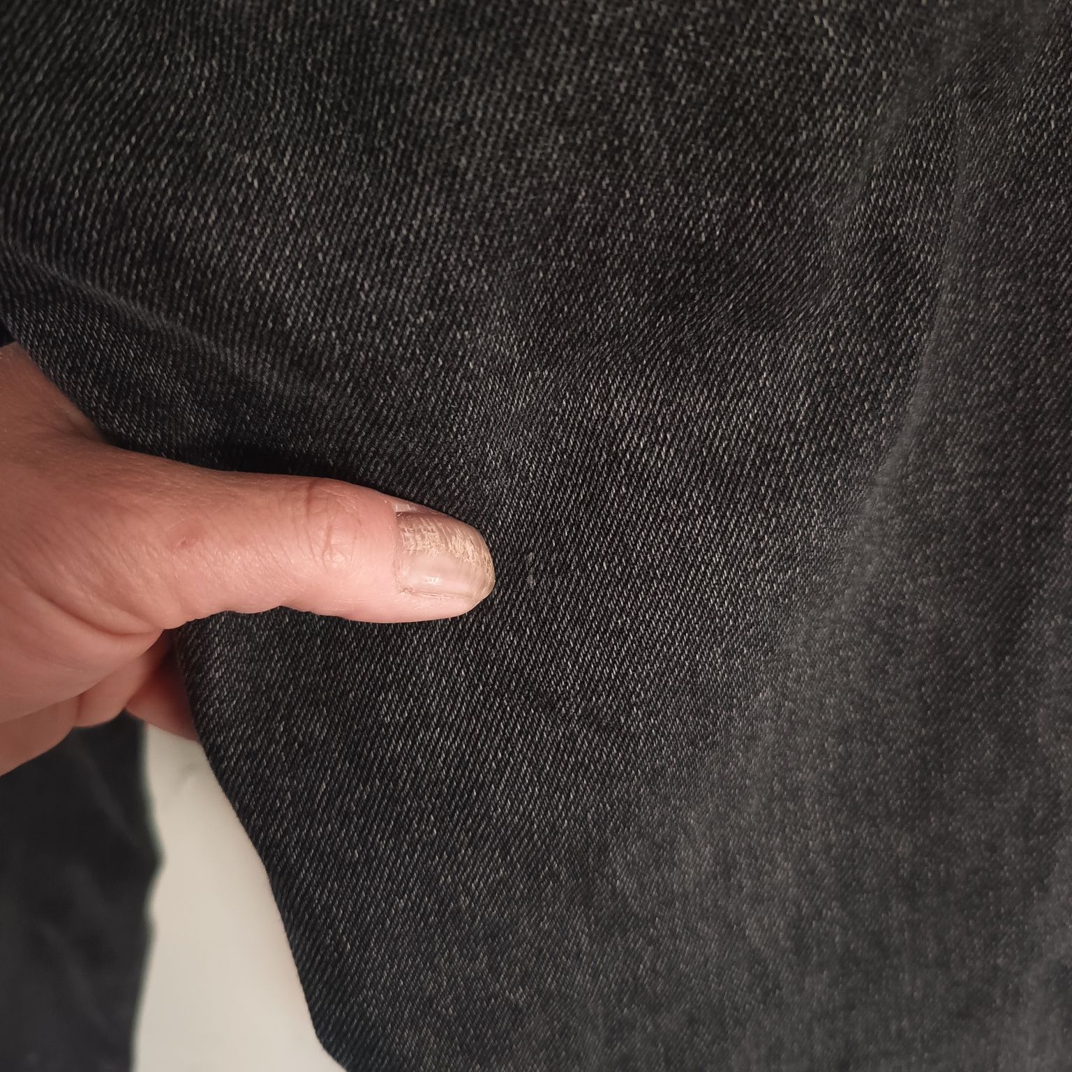Czarne  spodnie jeans Zara 38 wysoki stan, dziewczynka