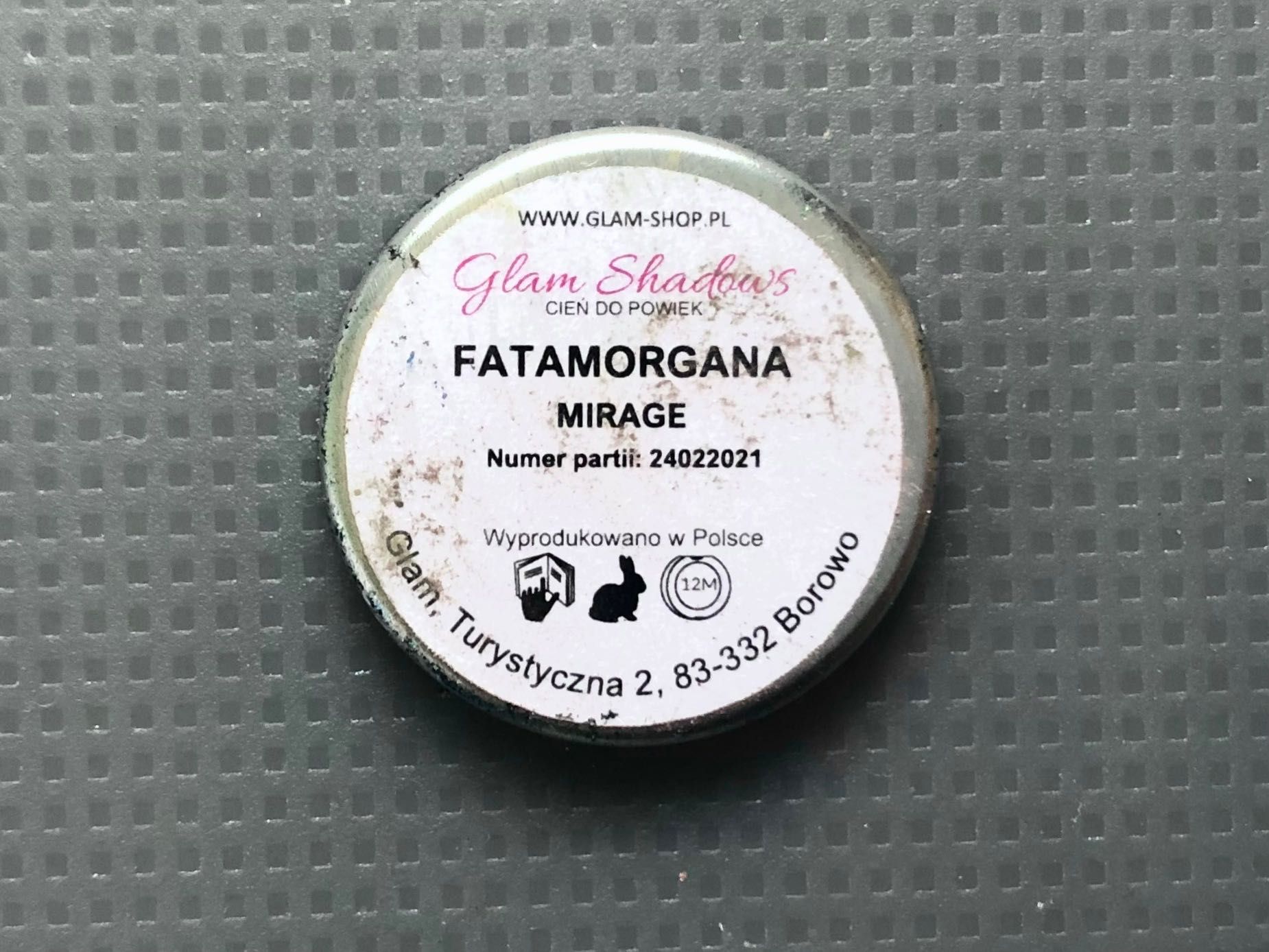 Nowy cień marmurek "Fatamorgana", GlamShop, Glam Shop