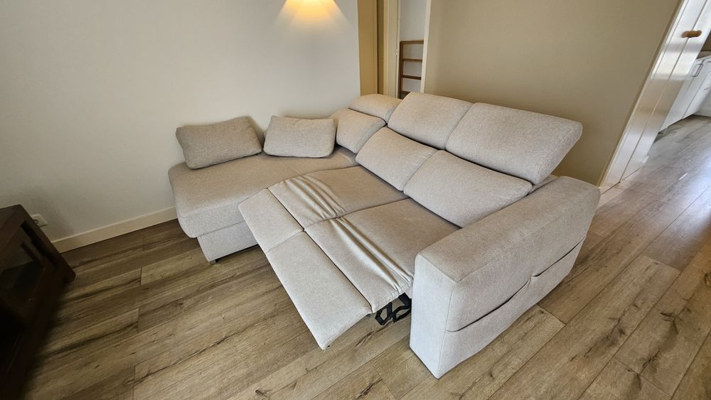 Sofá Mustang 2 lugares+chaise longue