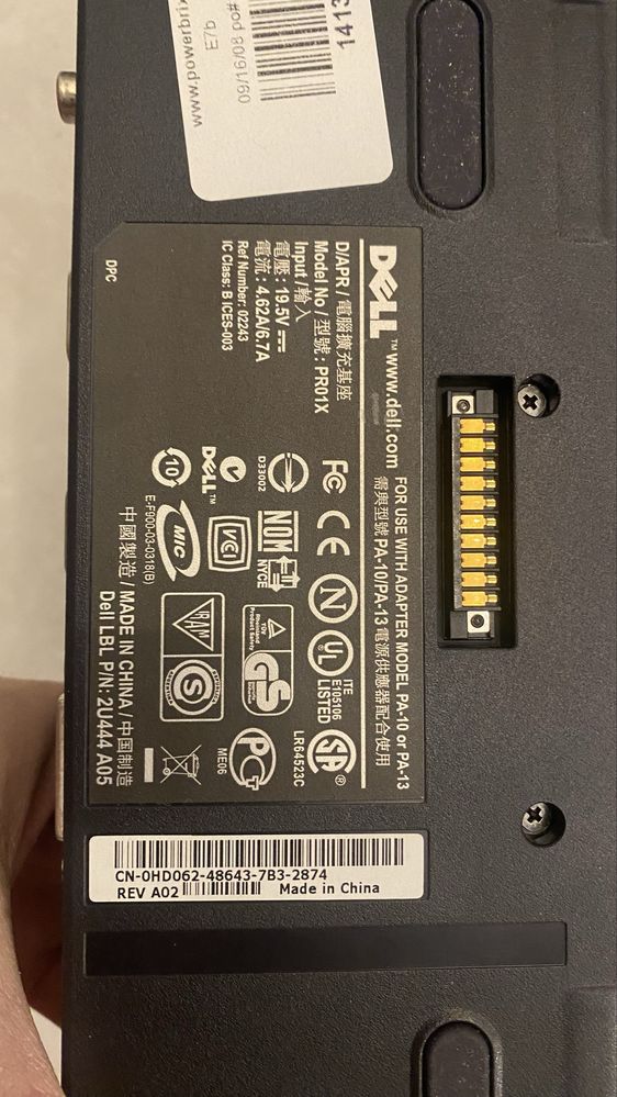Stacja dokujaca Dell pr01x