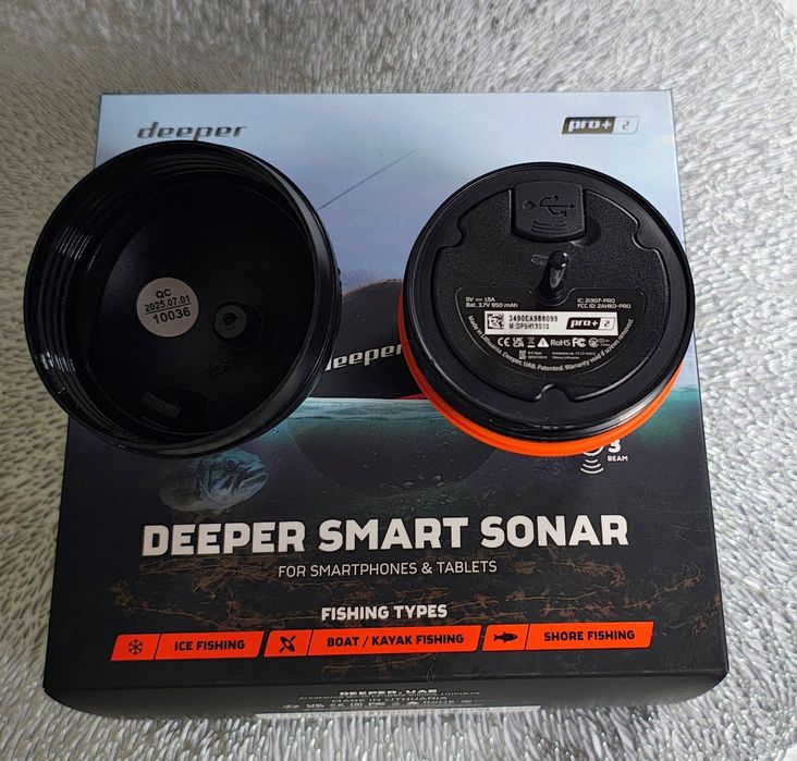 Echosonda Deeper Pro+ 2 Jak Nowa Komplet Ładowarka Gwarancja
