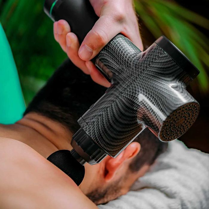 Електромасажер, вібромасажер 7 в 1 + додатковий охолодний наконечник