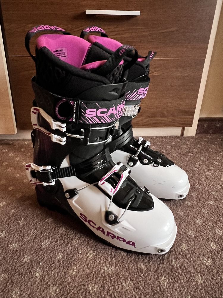 buty scarpa gea rs rozm 25,5 skitourowe, freeridowe, flex 120