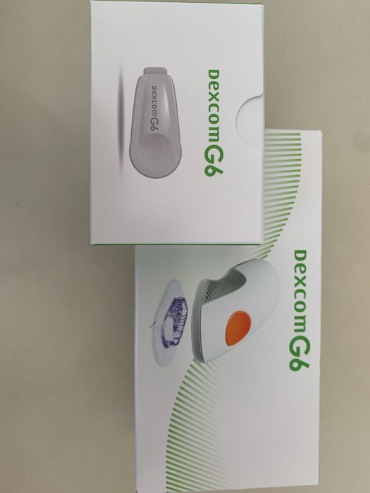 DexCom G-6 ZESTAW- Nowy sensor+nowy transmitter. 2026-IV. Trójmiasto.