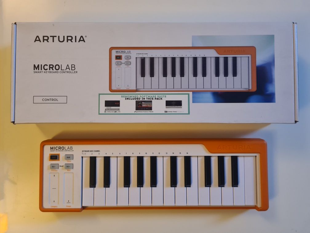 Arturia MicroLAB Orange sterownik MIDI na USB