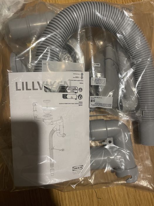 Ikea LILLVIKEN Syfon z sitem nowy