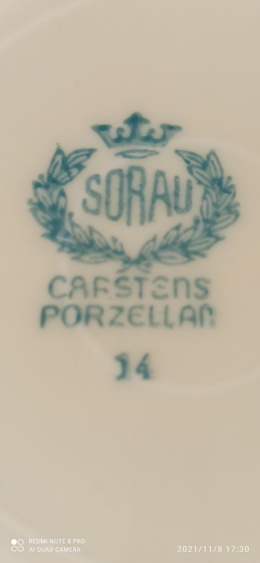 Porcelana SORAU Carstens FLORIDA Duo  Żary