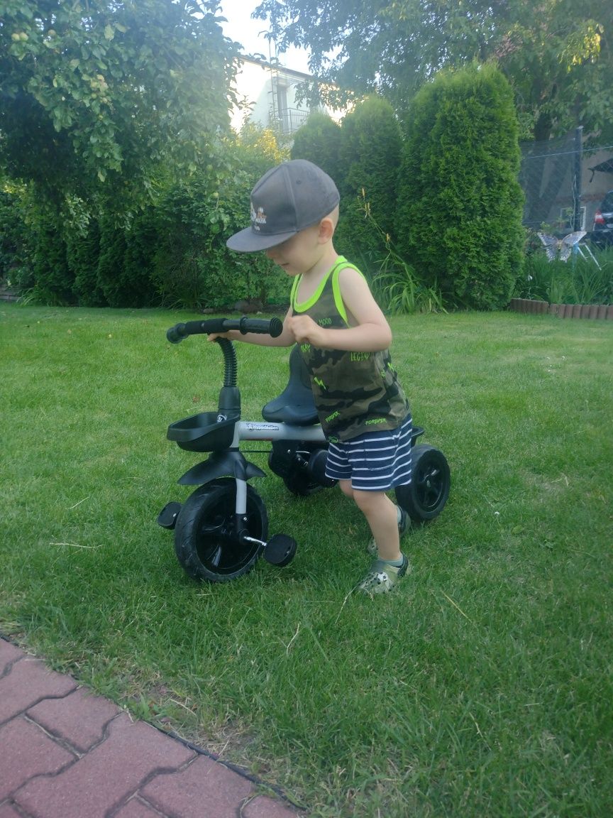 Rower trzy kołowy z rączką