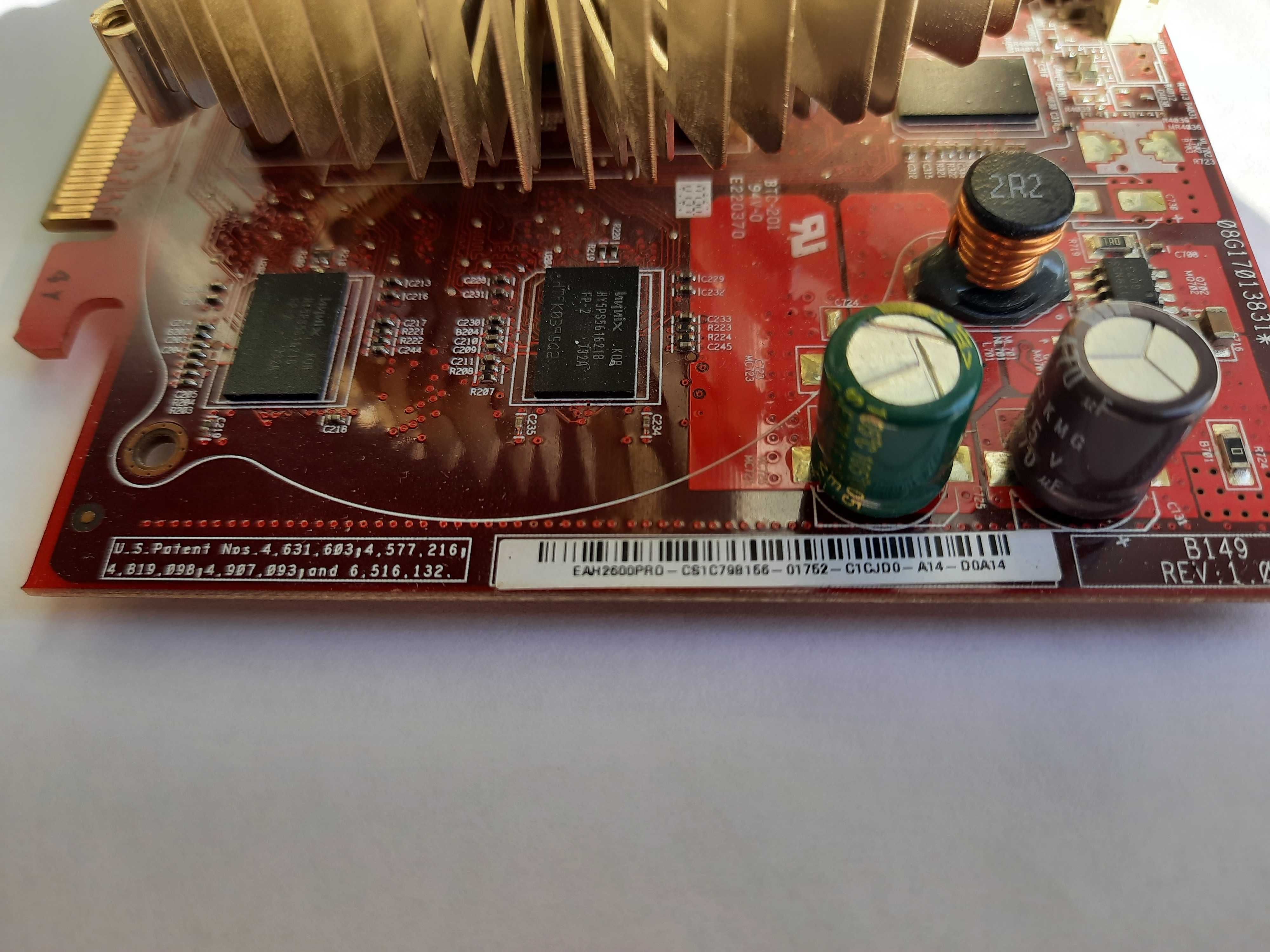 Видеокарта Asus EAH 2600 PRO 256 M | ATI Radeon. Нерабочая