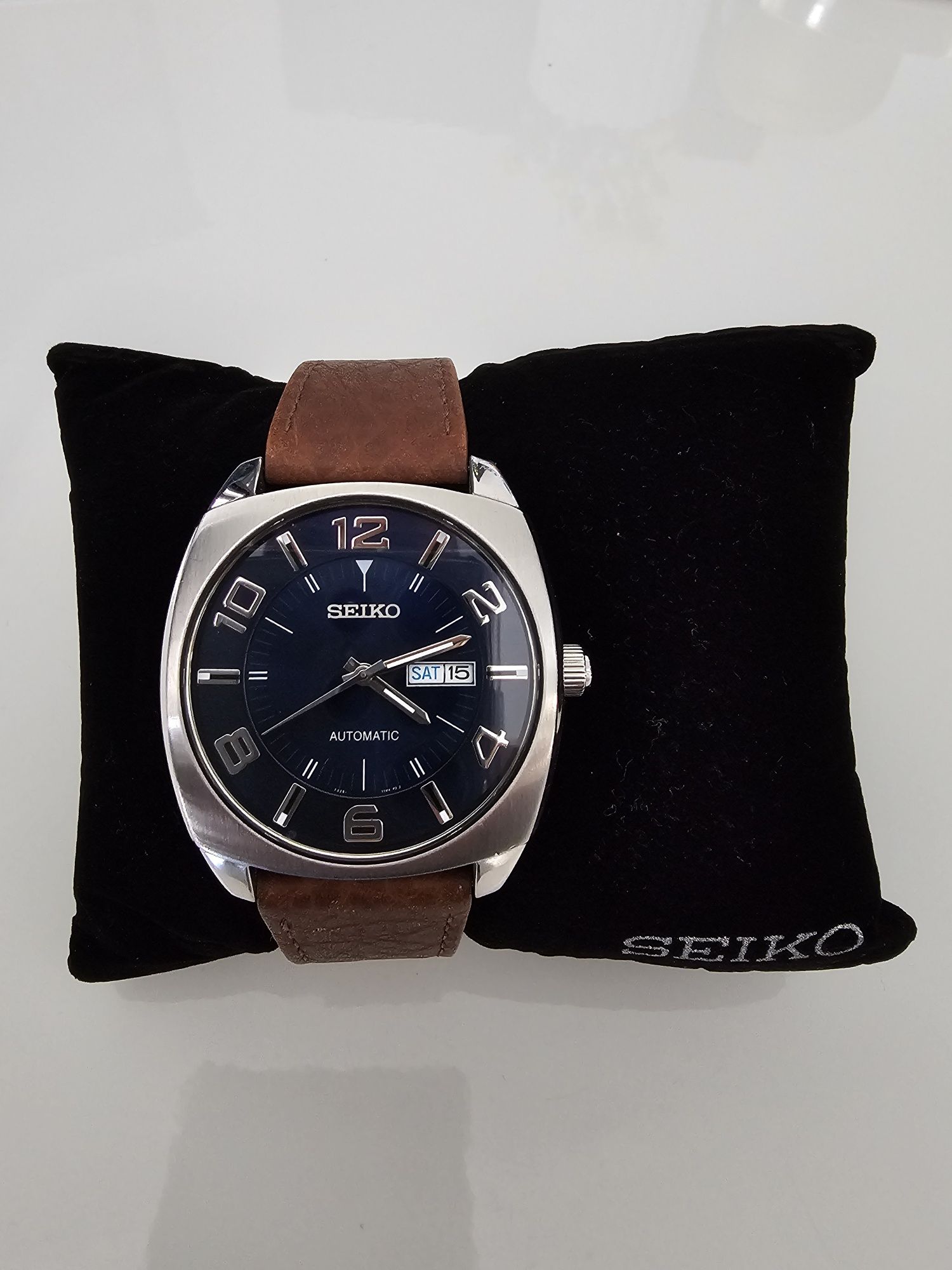 Seiko Recraft SNKN37 Stan bdb. Full set. Pasek skóra.