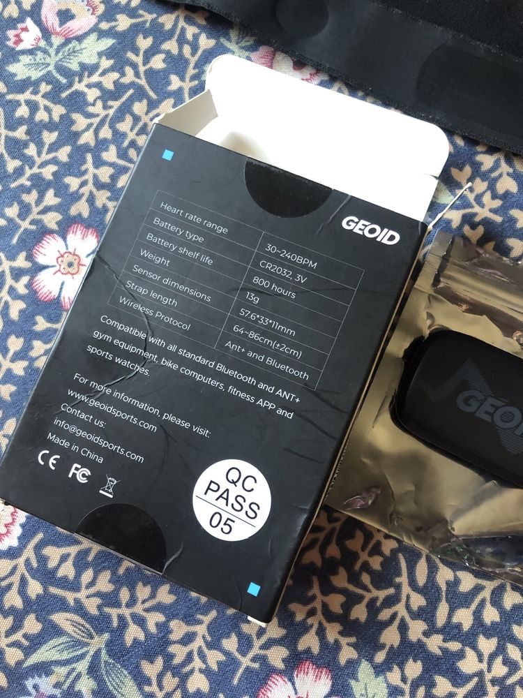 Banda Cardiaca Geoid adaptável