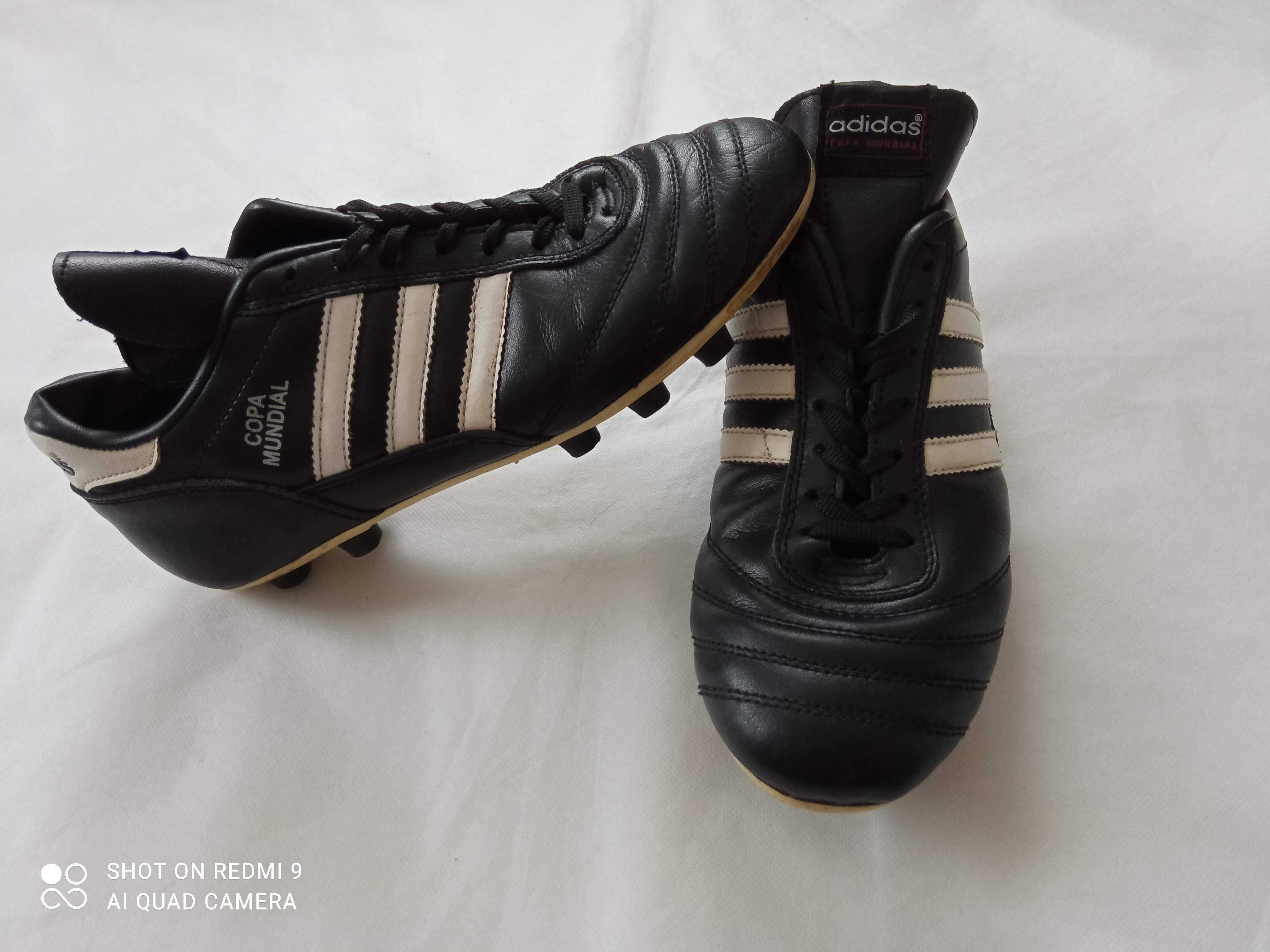 Чорні бутси Adidas оригінал, 41 р.