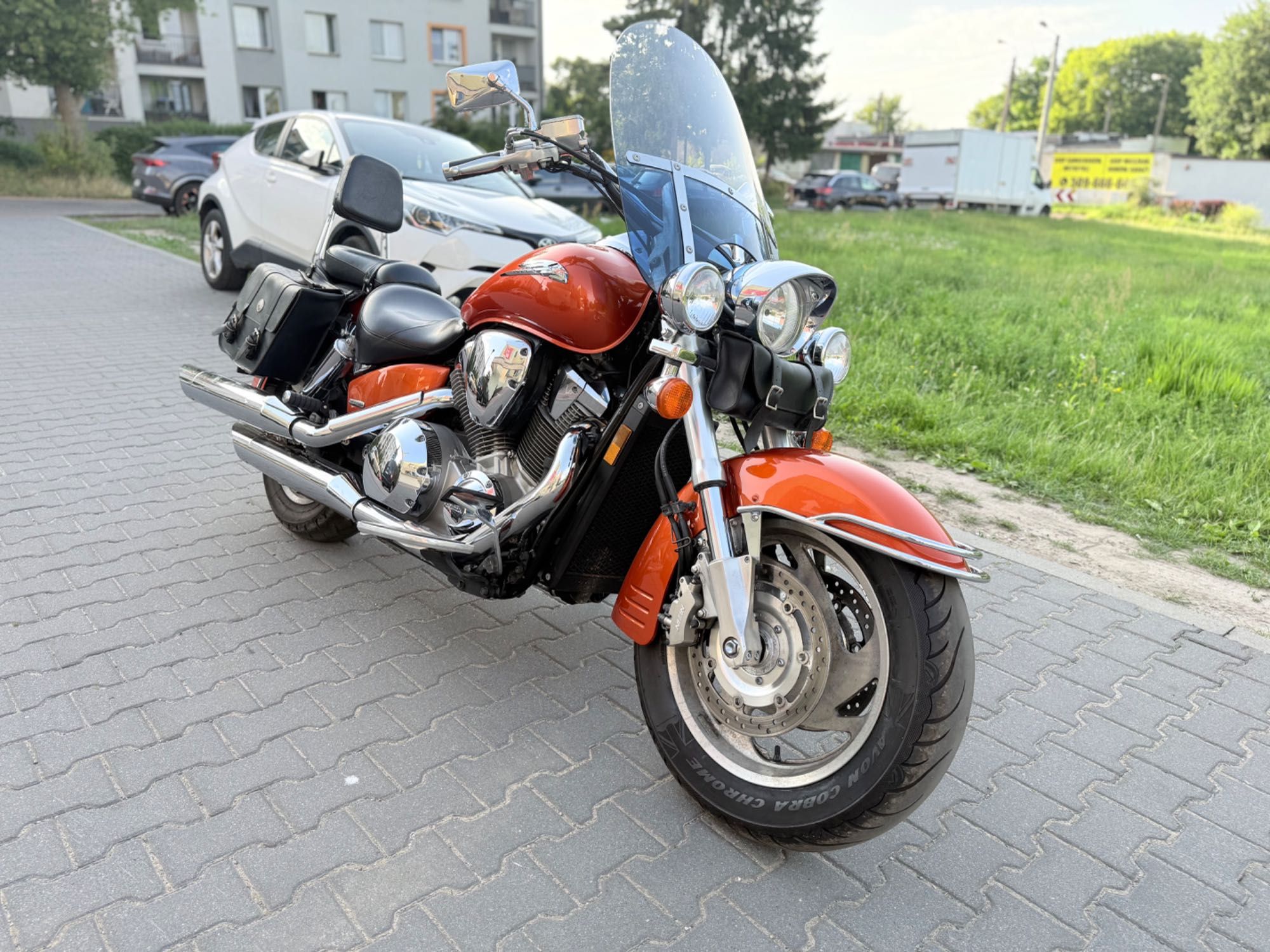 Honda VTX1800 12 tys mil. Ponadprzeciętny stan Choppera.