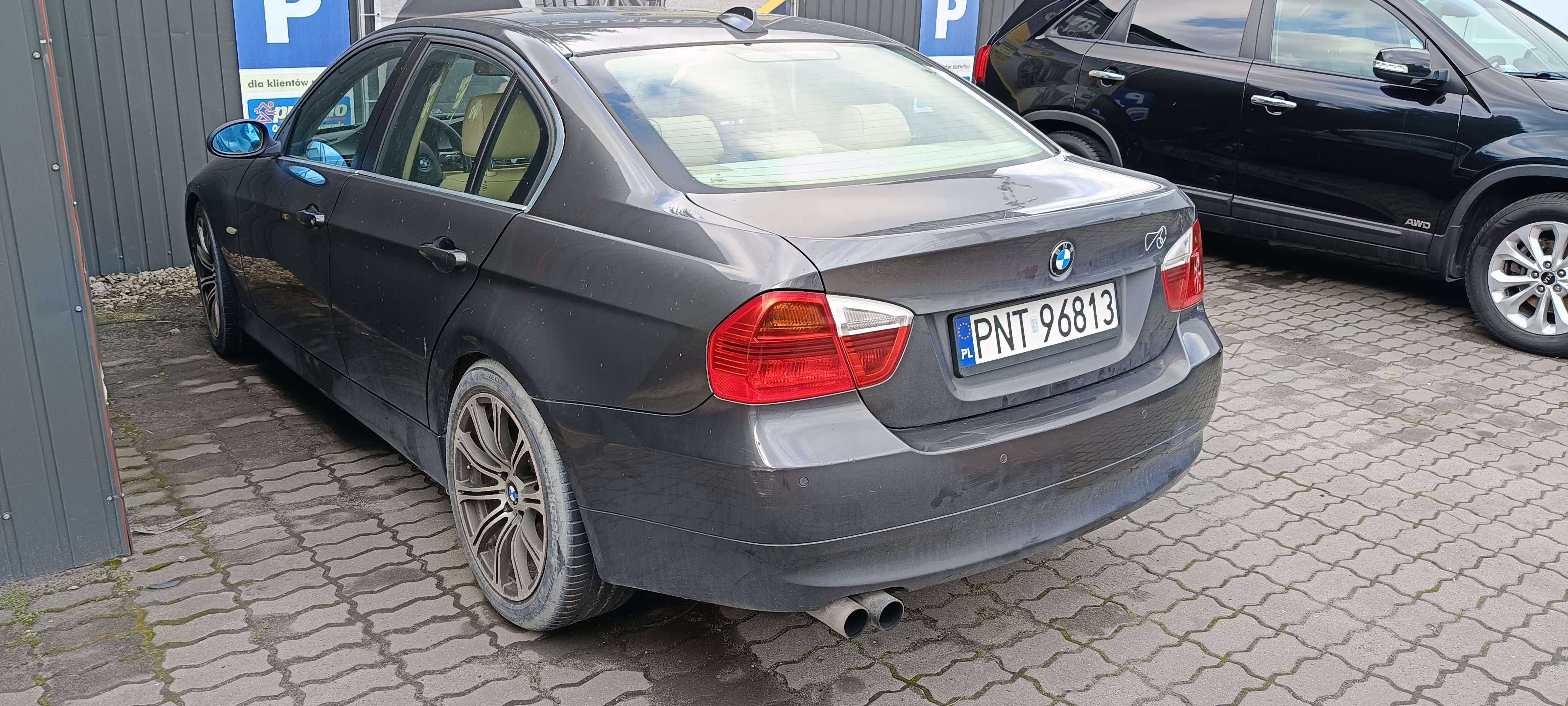 BMW E90 2005r N52B25 uszkodzony silnik
