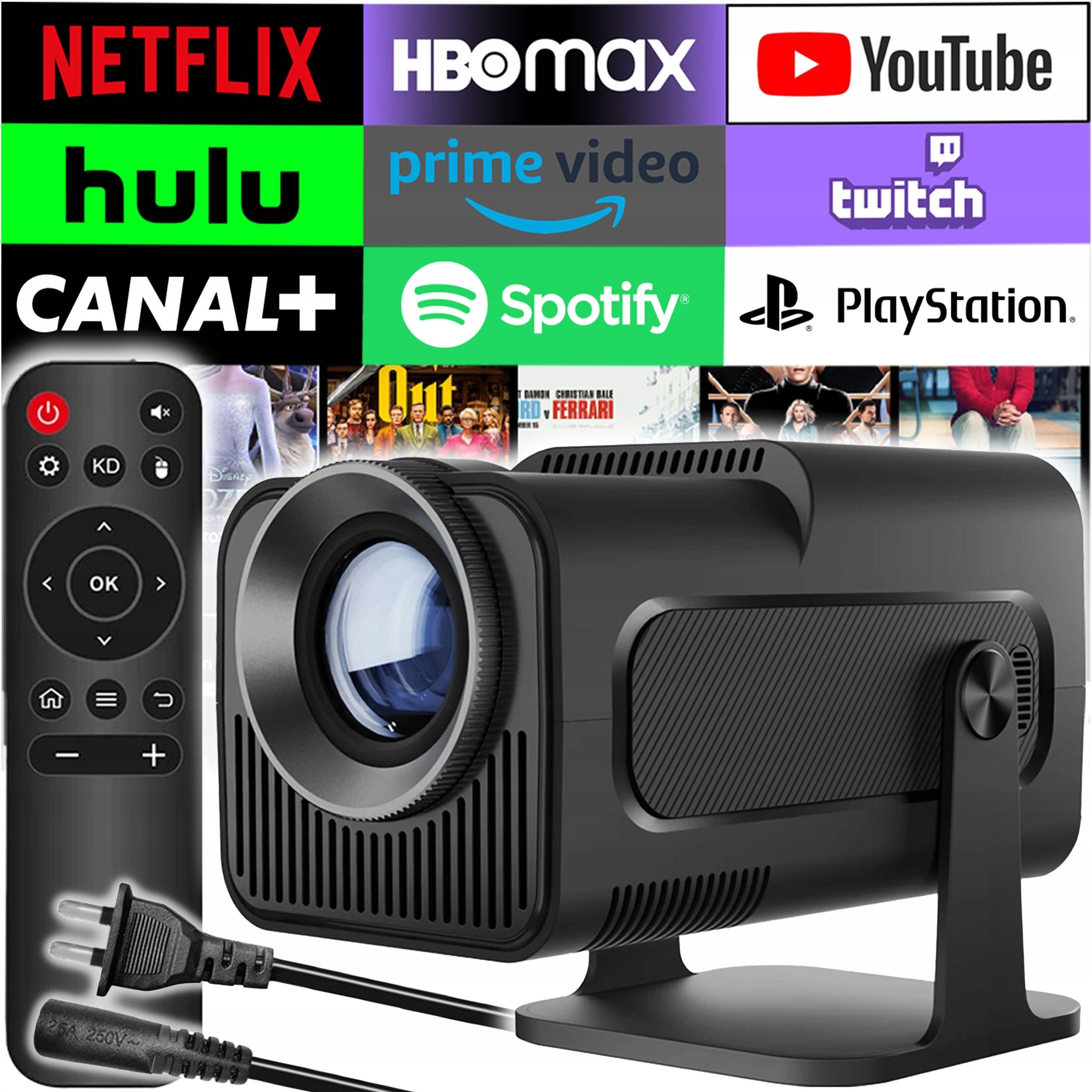 Projektor rzutnik projektor WIFI full HD Android smart tv