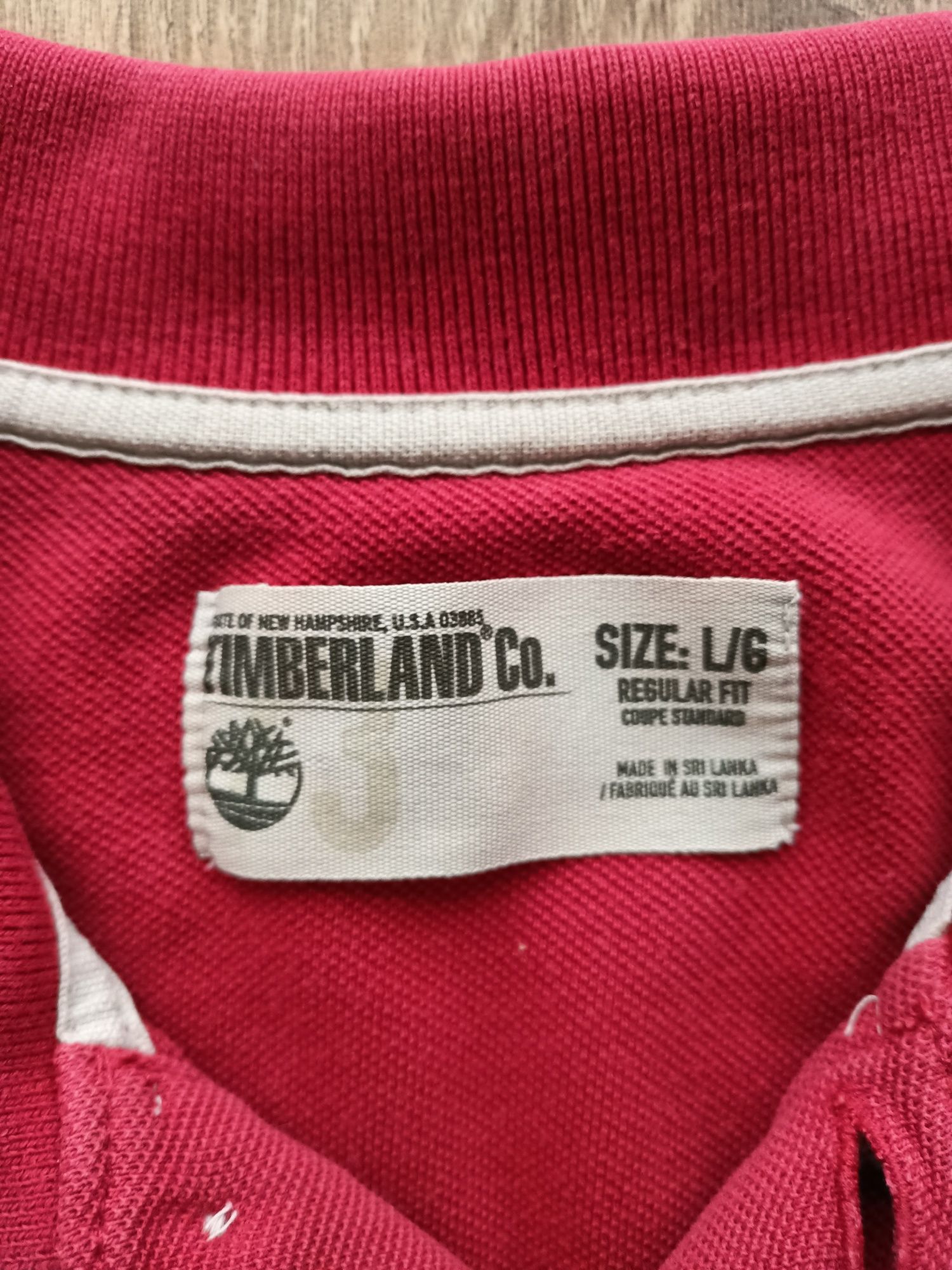Koszulka polo męska Timberland rozmiar L