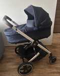 Wózek 2w1 Cybex Balios S lux granat i fotelik Maxi Cosi Pebble 360 pro