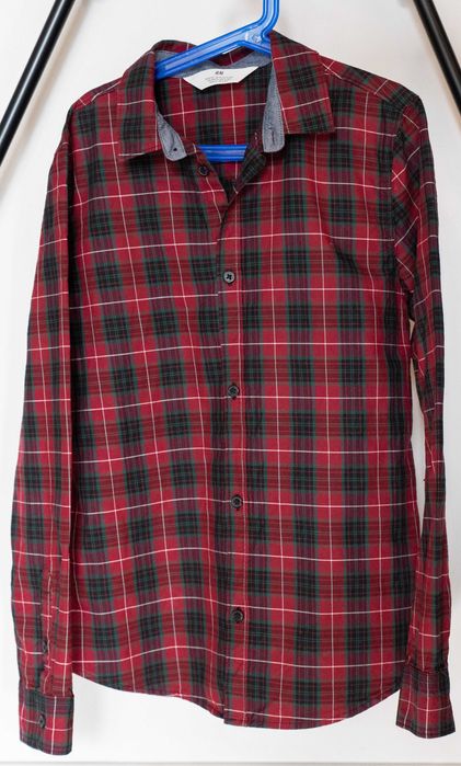 Koszula dla chłopca, H&M, rozm.152, stan idealny, 100% bawełna