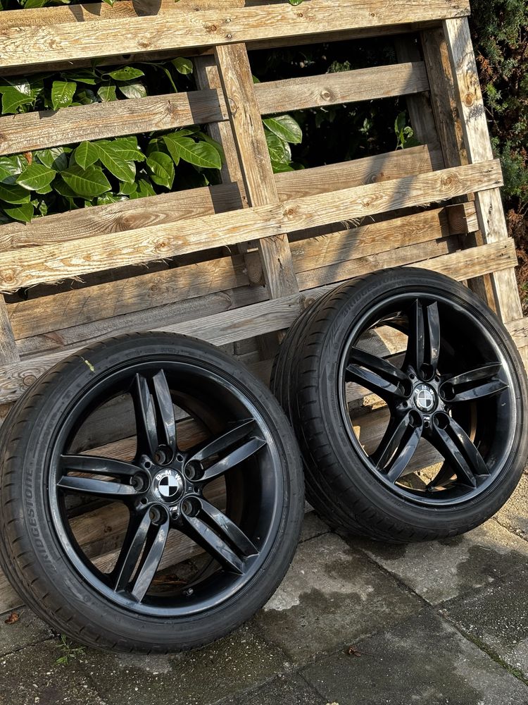 Styling 208 Czarne Alufelgi BMW M-Pakiet 18 cali 5x120 e87 f20 f21 e81