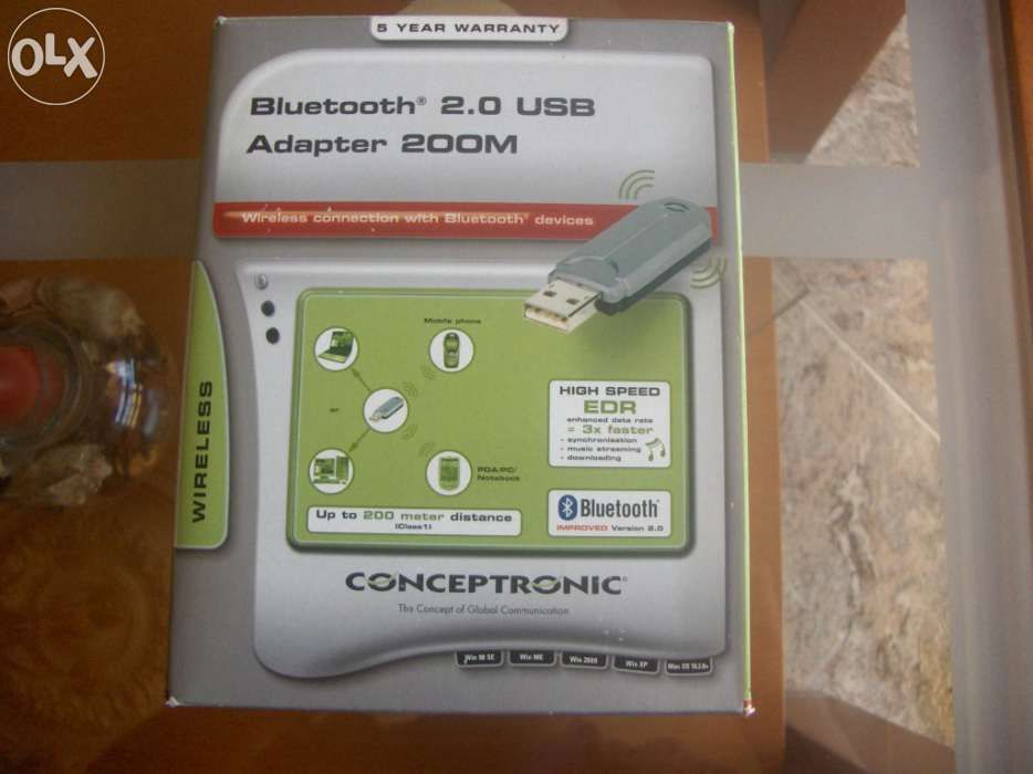 VENDO Pen bluetooth Usb adptador 200M