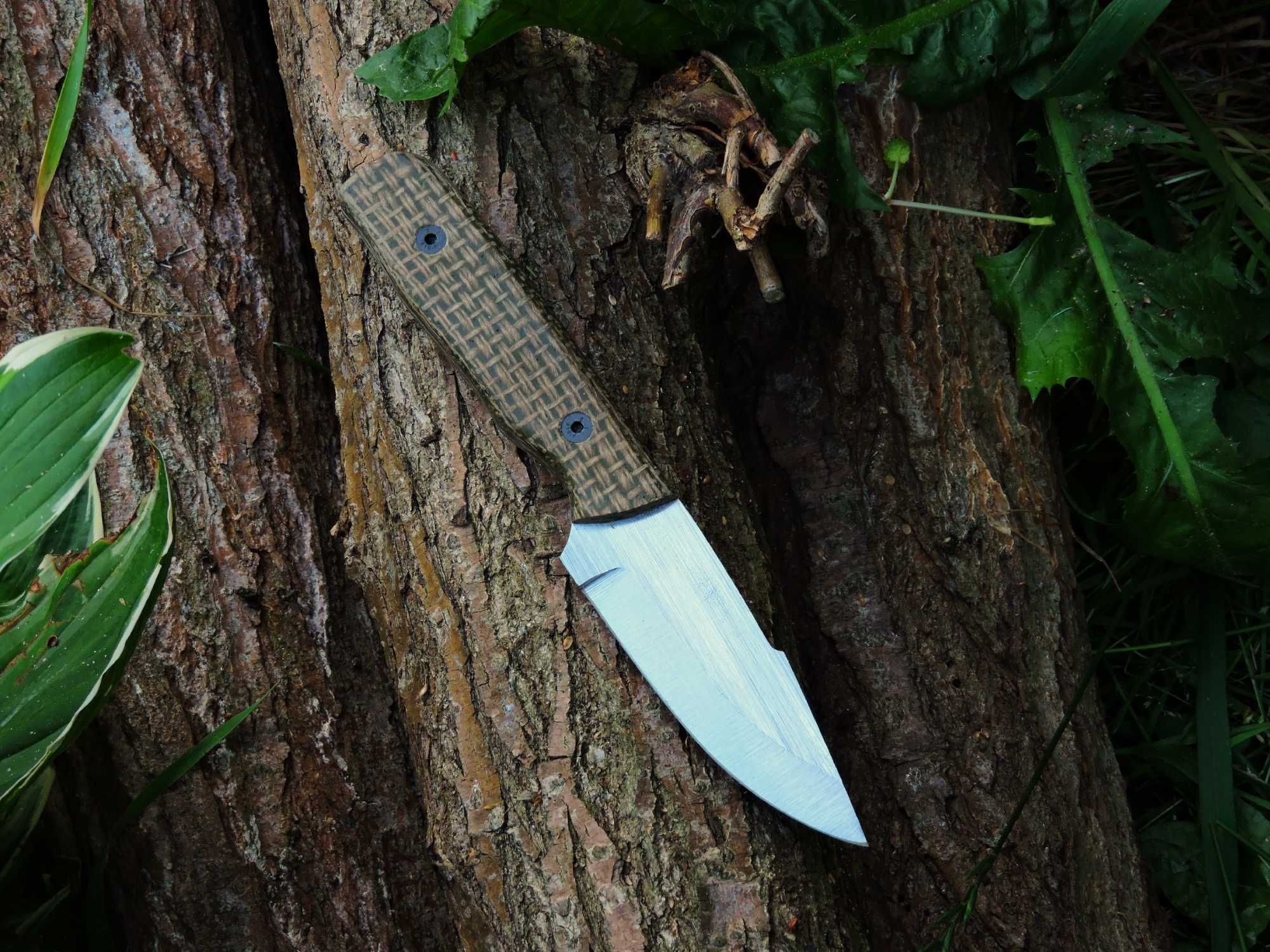 Bushcraft "PERKOZ" Nierdzewny Nóż Ręcznie Robiony MICARTA