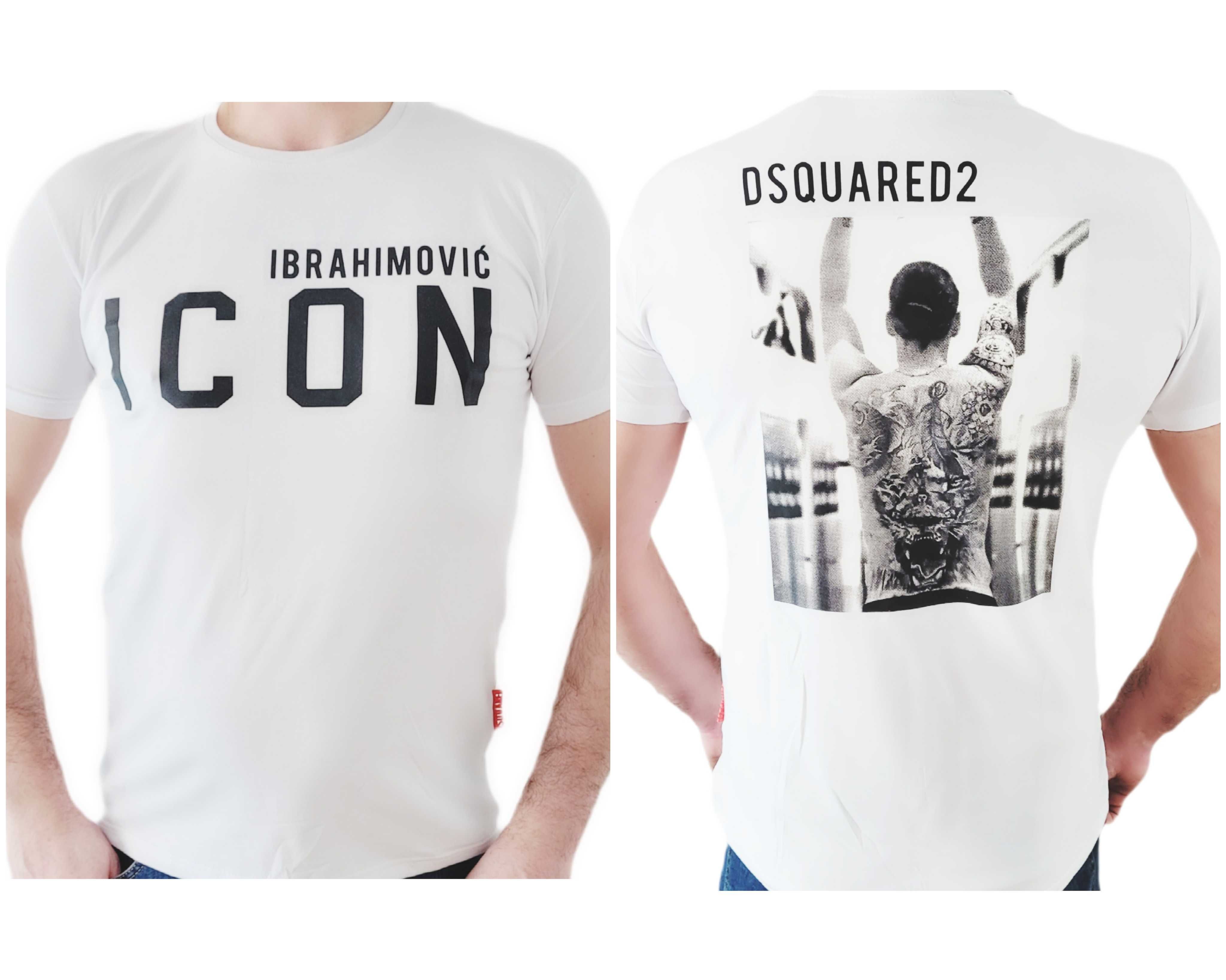 Icon Koszulka T-shirt męski Dsquared2 Ibrahimowić
