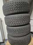 4 x opony zimowe na stalówkach Continental TS850 rozmiar 185/60/14
