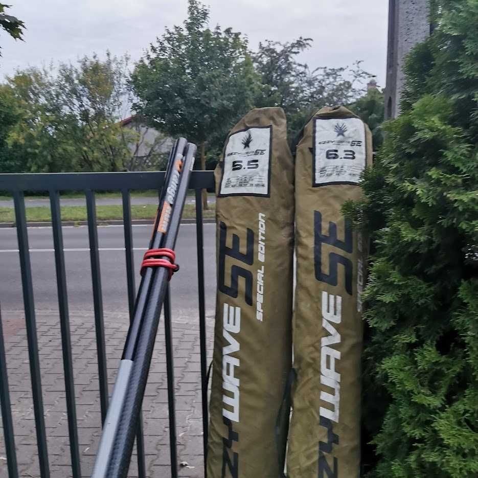 Deska windsurfingowa BIC 160 l wraz 2 żagle (mało używane). Okazja